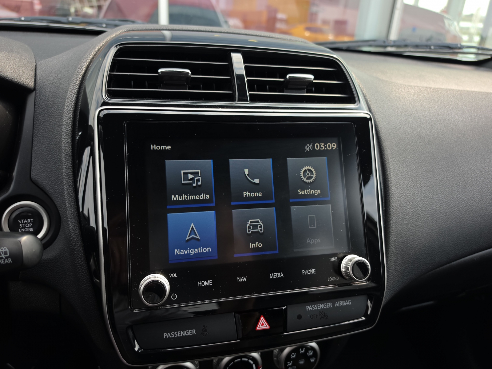 Mitsubishi ASX Blackout