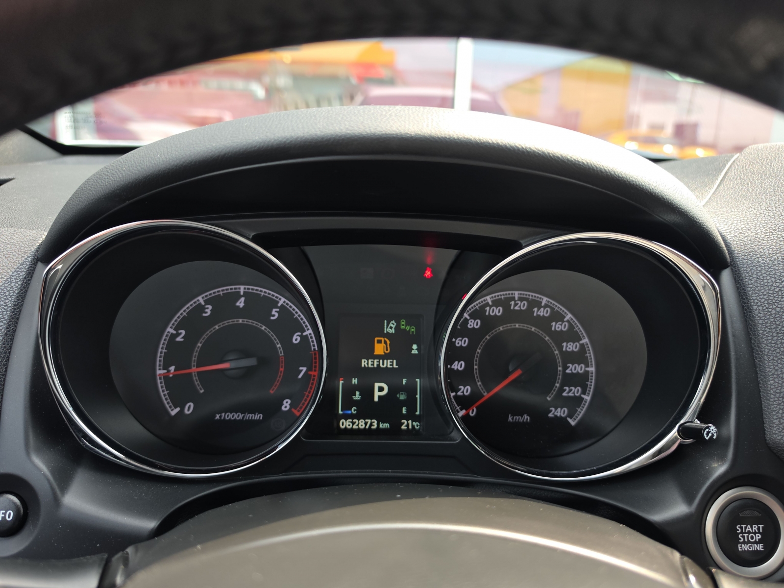 Mitsubishi ASX Blackout